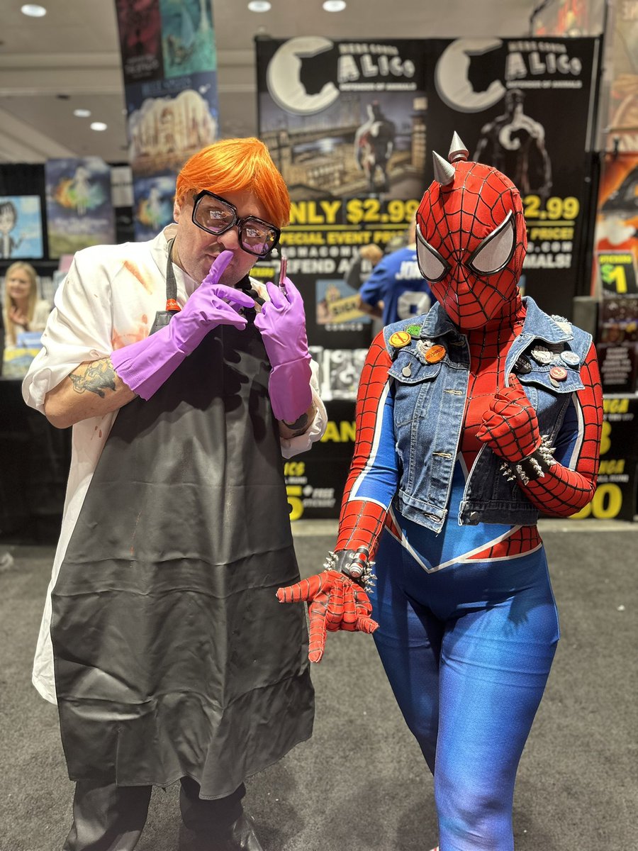 S A V I D E S I G N S (@savidesigns) on Twitter photo Time To Save The World Again! 🕷️🕸️🎸🇵🇷
<a href="/HalloWill__/">HalloWill (Halloween + Will ) 🔜 ???</a> <a href="/OhPeaOtter/">Overpowered.Otter</a>
#DextersLaboratory #DextersLaboratoryCosplay #SpiderPunk #Spiderverse #SpiderPunkcosplay #Spiderman #DexterMorgan #NYCC2023 #NYCC 🧪🧫🔬🥽 Time To Save The World Again! 🕷️🕸️🎸🇵🇷
<a href="/HalloWill__/">HalloWill (Halloween + Will ) 🔜 ???</a> <a href="/OhPeaOtter/">Overpowered.Otter</a>
#DextersLaboratory #DextersLaboratoryCosplay #SpiderPunk #Spiderverse #SpiderPunkcosplay #Spiderman #DexterMorgan #NYCC2023 #NYCC 🧪🧫🔬🥽