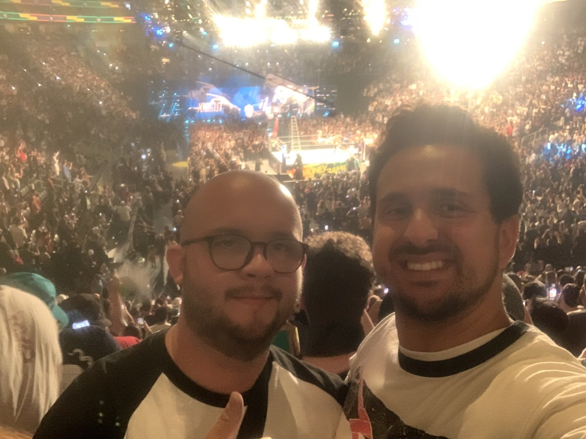 rameenhasan10's tweet photo. Money in the bank! #MITB https://t.co/rqrYSRwFRO