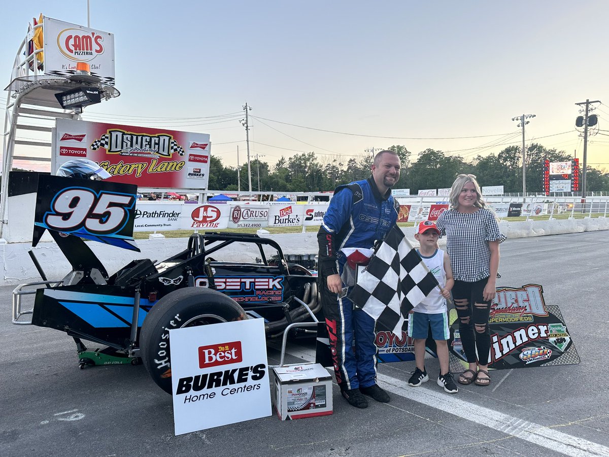 Dave Shullick Jr. WINS Novelis Supermodified Twin 40 #1! 🏁 #SteelPalace | #Supermodifieds