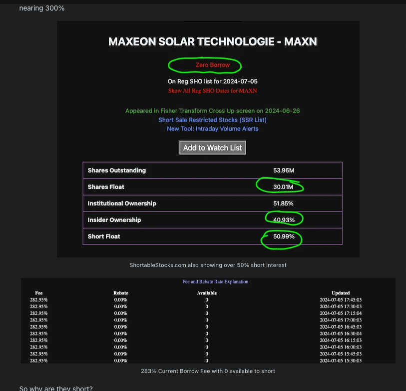 GoldmanSpacs_'s tweet photo. $MAXN DD