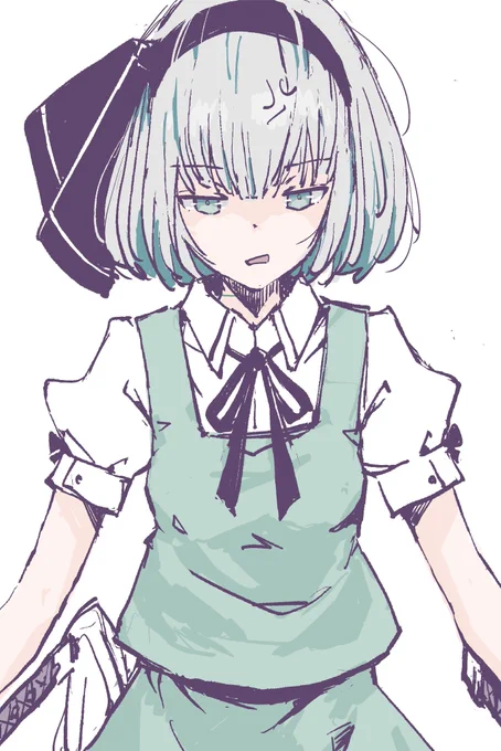 よ、妖夢ちゃん!? #東方Project #魂魄妖夢