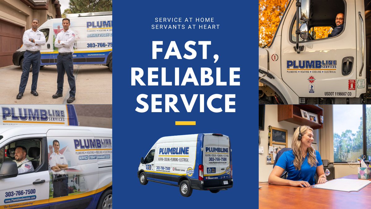 DenverPlumbing's tweet image. Need a fix, fast?  We get it!  Plumbline Services offers fast, reliable service for all your HVAC, plumbing &amp;amp; electrical needs.  Don&apos;t wait - call us today!  #FastService #ReliableSolutions #PlumblineServices