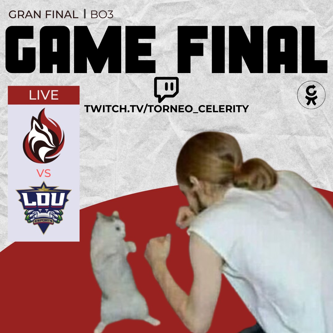 ¡Se vieneeee! 🫡

La gran final del #CelerityEsports2024 es contra <a href="/LDUesports/">LDU Esports Oficial</a> 🥊

Nos vemos en la grieta 🤑

#GoHSG #EnterTheGeekside #LaGeeksideneta