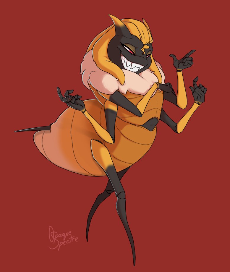 #hollowknight 
My darling. My big booty buggo. My sassy little cupcake.