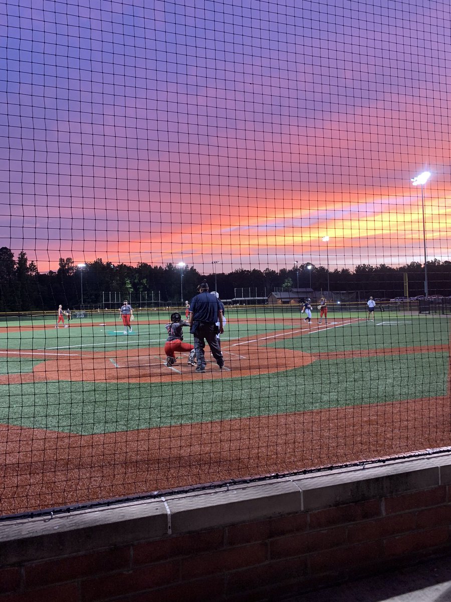 Brandon Mississippi this weekend. Beautiful sky’s and great ball being played!