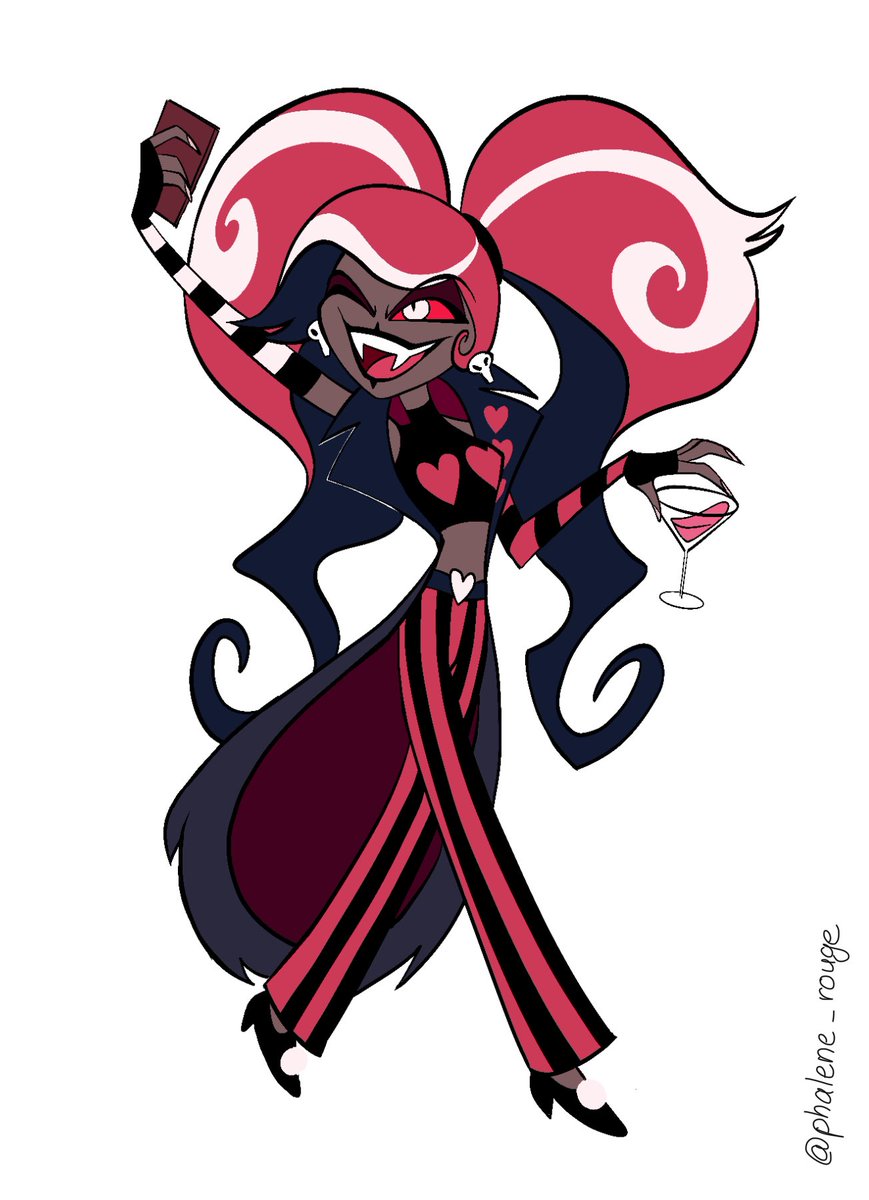 phalene_rouge's tweet photo. I challenge myself today and tried to do the Vees from model ! I did my best to be careful on the proportions and styling choices. 

The Vees are celebrating ! Cheers 🥂 ✨ 

#HAZBINHOTEL #VEES #valentinohazbinhotel #VoxVal #voxhazbinhotel #velvettehazbinhotel https://t.co/abxUnuPP3J