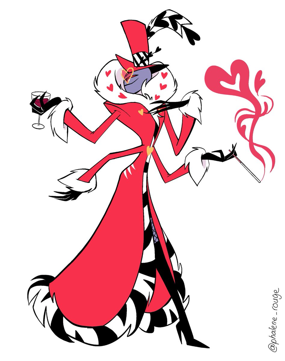 phalene_rouge's tweet photo. I challenge myself today and tried to do the Vees from model ! I did my best to be careful on the proportions and styling choices. 

The Vees are celebrating ! Cheers 🥂 ✨ 

#HAZBINHOTEL #VEES #valentinohazbinhotel #VoxVal #voxhazbinhotel #velvettehazbinhotel https://t.co/abxUnuPP3J