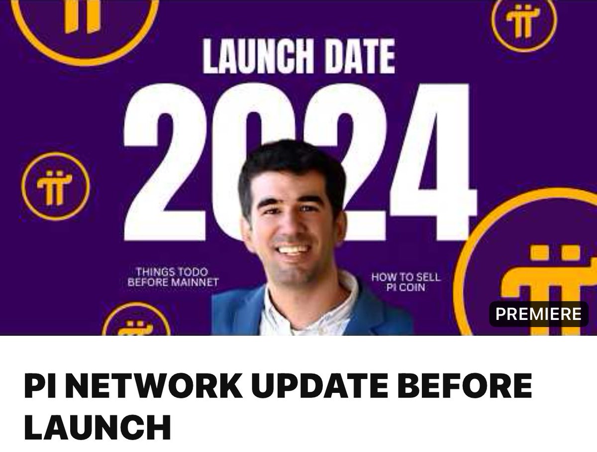 bk_knowledge's tweet image. HIT THE NOTIFICATION BELL 🔔 

PI NETWORK UPDATE BEFORE LAUNCH
youtu.be/9CN2YEmxqQ8

#pi #PiNetwork #piupdate #314pi