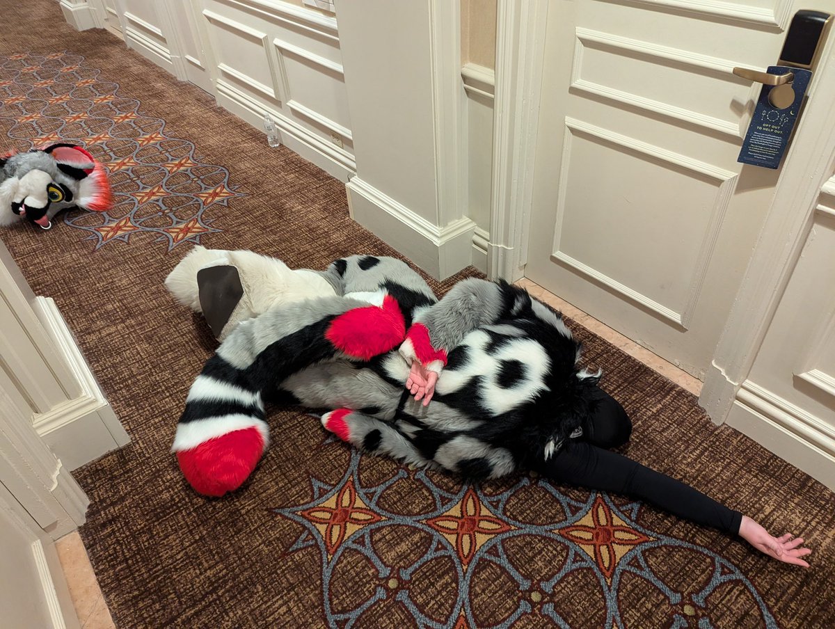 I didn’t make it back to my room :(