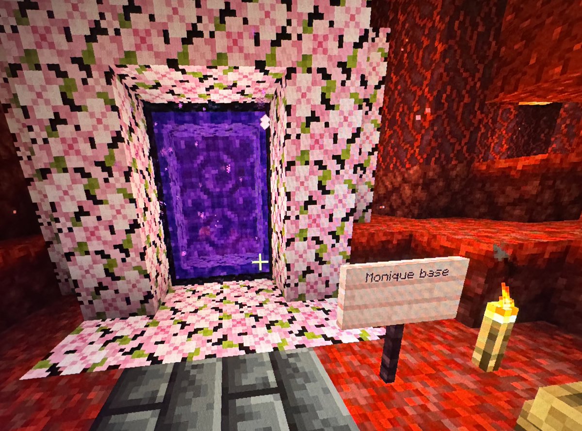 tendertones's tweet photo. cutest nether portal award goes to me. https://t.co/Pvlc1tvsXs