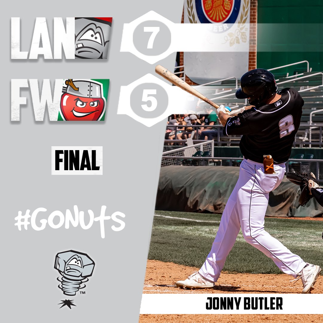 LansingLugnuts's tweet photo. Series Dub ✅

Jonny Butler: 2-5, 3 RBI
Euribiel Angeles: 1-4, R, RBI, BB
Will Simpson: 1-5, R, HR (9), RBI
Luke Mann: 2-4, BB
Casey Yamauchi: 2-4, 2 R, 2B, RBI, 2 SB

#GoNuts https://t.co/KSKt8vWaXV
