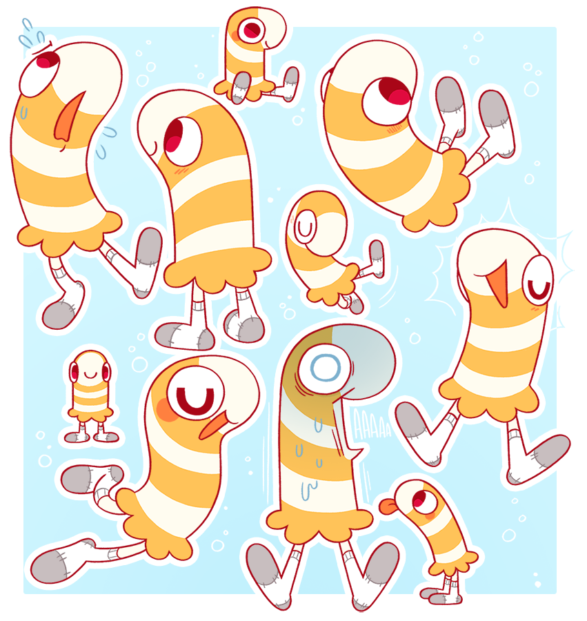Grind3h's tweet photo. garden eel in socks!! https://t.co/hDl0zX0ngh