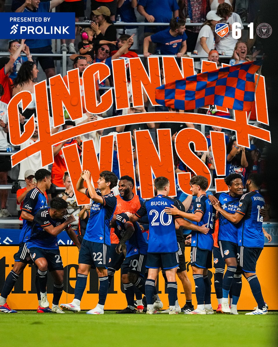 fccincinnati's tweet photo. THIS ONE'S FOR YOU CINCINNATI https://t.co/QZJPxvUiNL