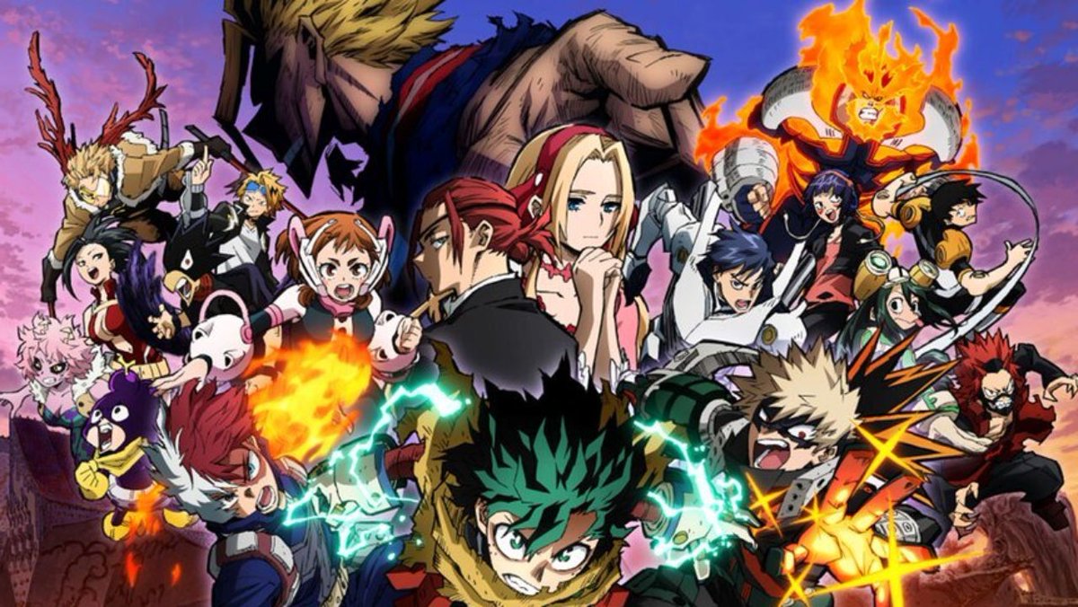 IGN's tweet photo. The fourth My Hero Academia movie, You’re Next, is coming to North American theaters on October 11. https://t.co/tV9uWKdfC0 https://t.co/ECbtQ2BFV1
