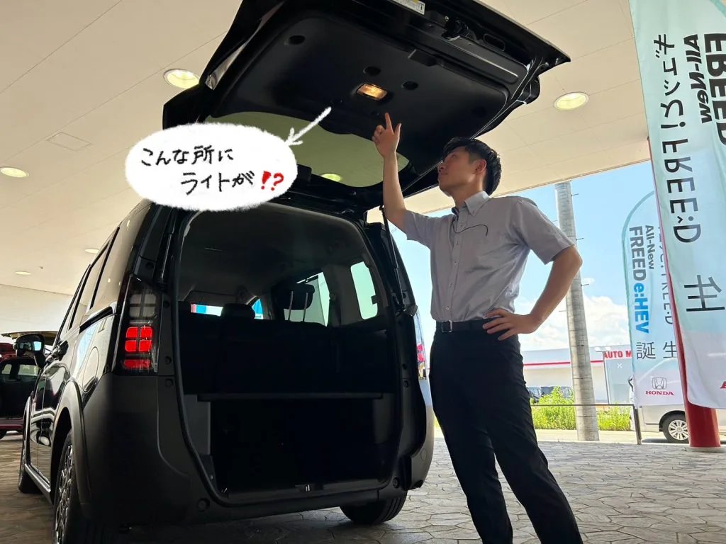 hondacars_mie's tweet photo. ホンダカーズ三重では #新型フリード の試乗車を全店舗にてご用意🥰🔥
FREED CROSSTARの魅力を少しだけご紹介しますね🌻
この続きはぜひ店頭にて！
#Honda #ミニバン #新型FREED https://t.co/9qTInIGEDo