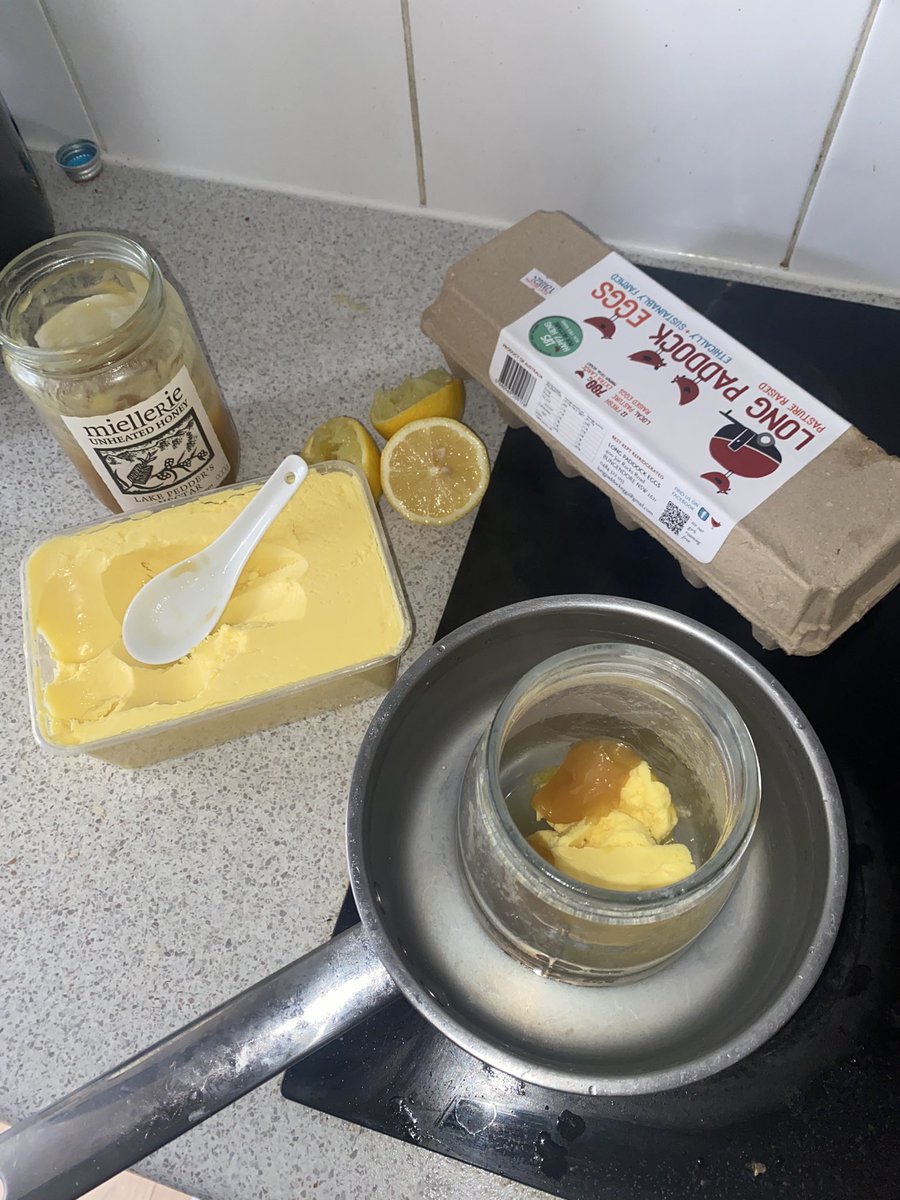 drpezbot's tweet photo. Steroids in a cup
Aajonus clients claimed this drink made them gain so much muscle so fast they were accused of steroids
Lubrication formula
- 100-500grams raw butter
- 3 eggs
- 1tsp - 1tbsp raw honey
- juice of 1 lemon
Eat with meat to signal abundance and muscle growth https://t.co/e8Yd1jqJAw