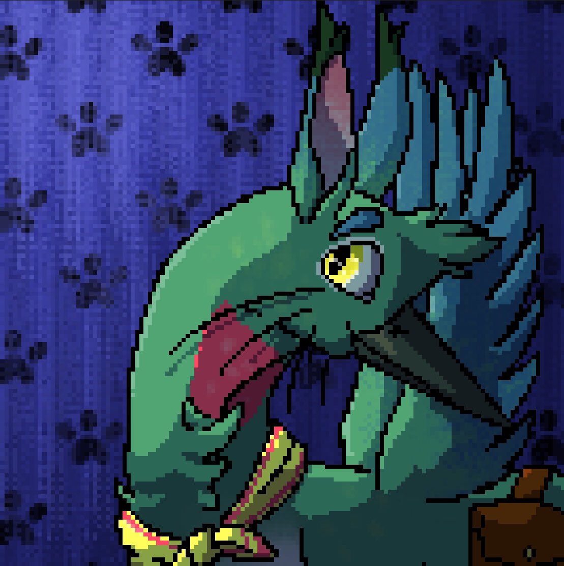Outre_Artist's tweet photo. Hehehe ATTACKS
#artfight2024seafoam #Artfight #attack #pixelart https://t.co/Ilvtlg9kwq