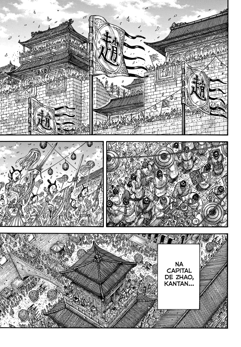 NicolasMagno31's tweet photo. #kingdom799 

Inclusive amo a semiótica desse capítulo.

O preço da paz.

A capital comemora feliz da vida que Qin foi derrotada.

Os líderes vitoriosos e homenageados, e atrás deles, infindáveis carruagens de cadáveres, e Seika, que pagou o preço para Kantan estar comemorando. https://t.co/xkrhkWRlQ6