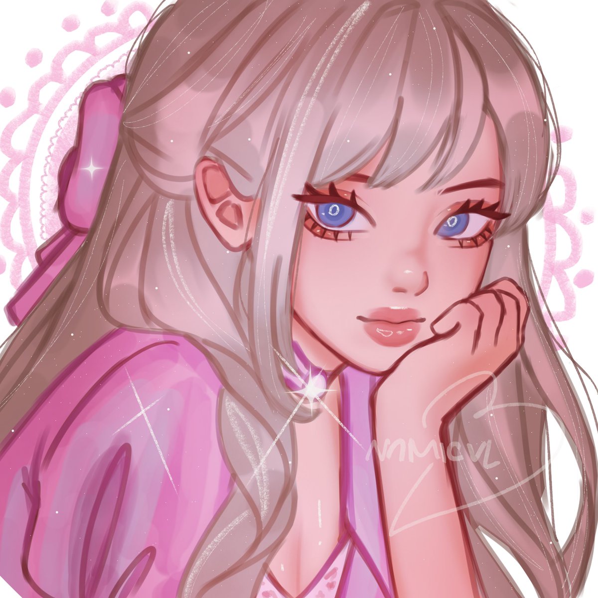 ⭐️ TYSM for ordering 50k rhd icon (doll 🎀) !! @ Littleseaangel ⊹ ࣪  🫧˖  

  any kind of support will be vv appreciated <3  📷 #artmoots #roblox #royalehigh #artcommission
