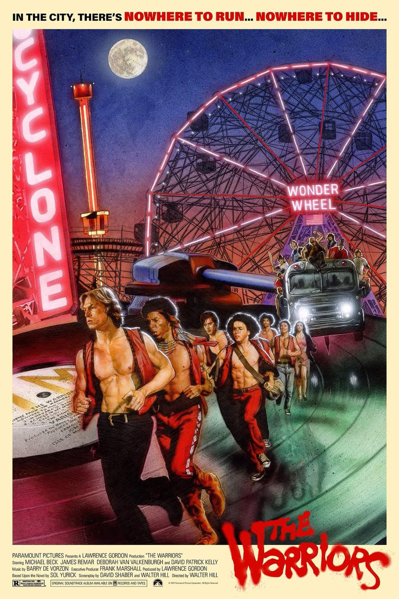 Hurstcules's tweet photo. #July4th #SummerMovieWeekend
#TheWarriors https://t.co/zA0rr6dM0U