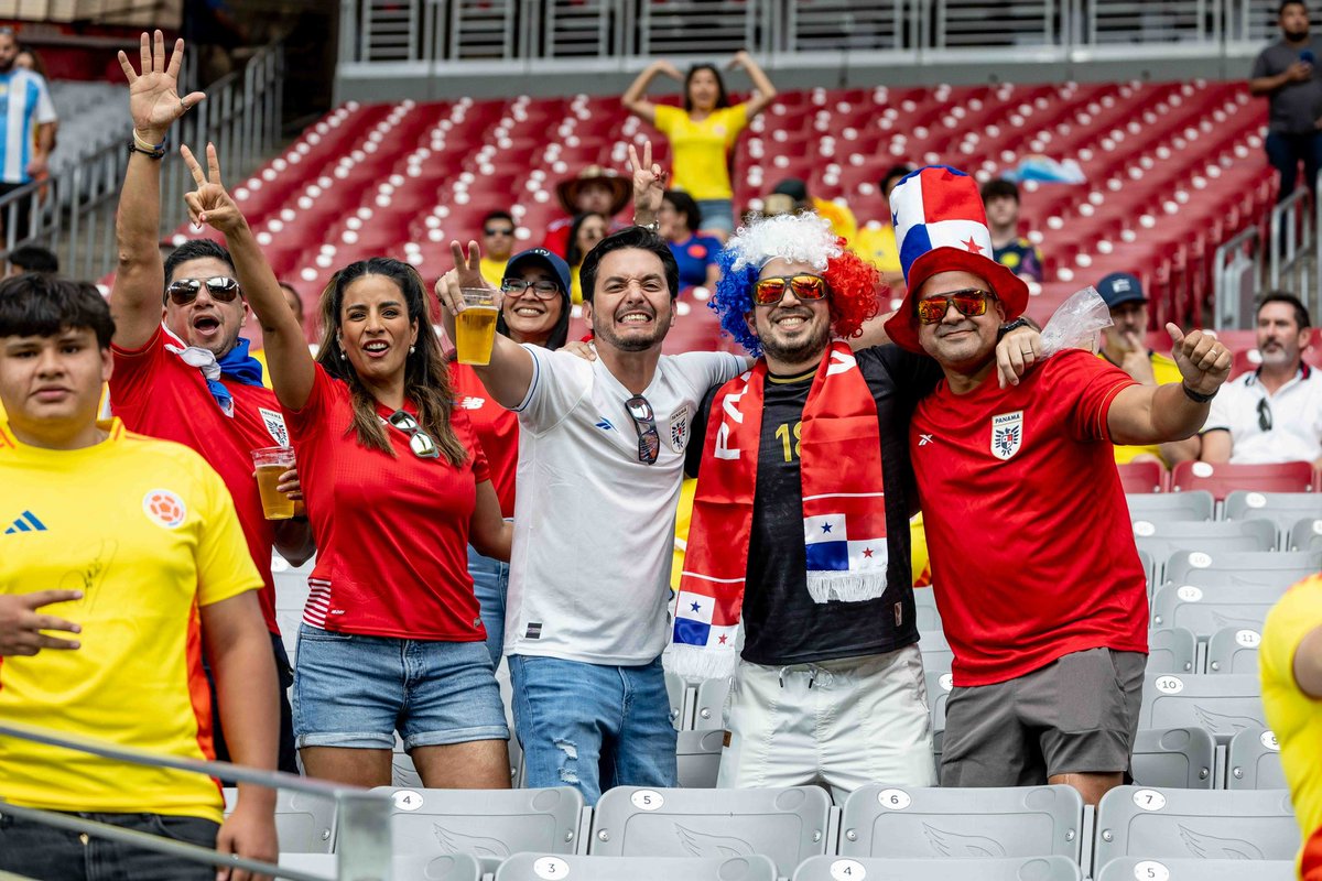 FEPAFUT (@fepafut) on Twitter photo ¡GRACIAS POR SIEMPRE ESTAR 🙌🏼🇵🇦!
A todos los fanáticos que nos apoyaron y estuvieron en cada una de las ciudades en las que jugó #PanamáMayor🇵🇦 en esta <a href="/CopaAmerica/">CONMEBOL Copa América™️</a>, nunca nos sentimos solos. 💙🤍❤️.
#TodosSomosPanamá🇵🇦 ¡GRACIAS POR SIEMPRE ESTAR 🙌🏼🇵🇦!
A todos los fanáticos que nos apoyaron y estuvieron en cada una de las ciudades en las que jugó #PanamáMayor🇵🇦 en esta <a href="/CopaAmerica/">CONMEBOL Copa América™️</a>, nunca nos sentimos solos. 💙🤍❤️.
#TodosSomosPanamá🇵🇦