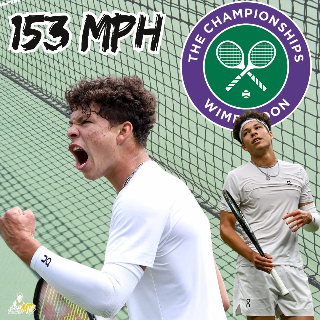 SportReportMD's tweet image. ✅ Fastest serve ever at Wimbledon 
✅ 9th Fastest serve of all time 

Ben Shelton is must see TV!

#benshelton #Wimbledon2024 #wimbledon