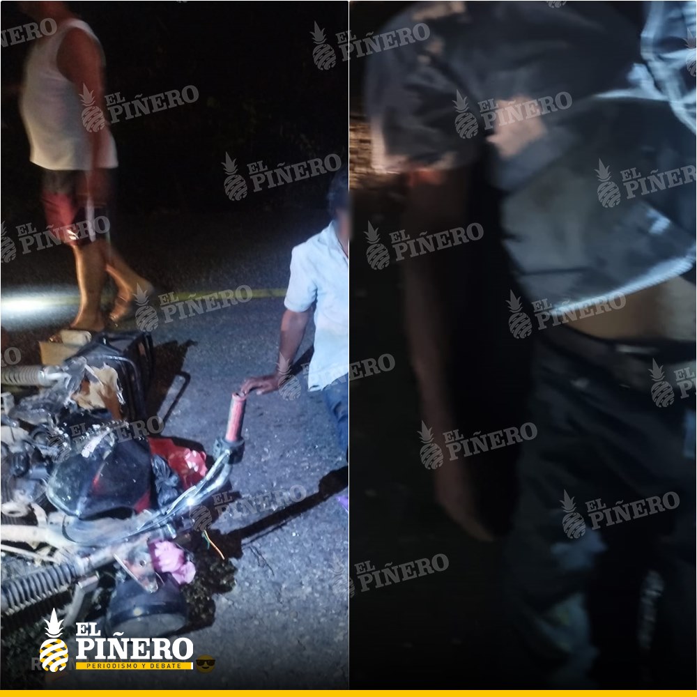 ELPINERO's tweet image. #FOTOREPORTE 📸 | 🆕#CuencadelPapaloapan| 🚨🚔 Un civil herido, es el saldo de un fuerte accidente sobre la carretera federal número 175 a la altura de la comunidad de #Pinacho perteneciente al municipio de #SanJosé #Chiltepec.