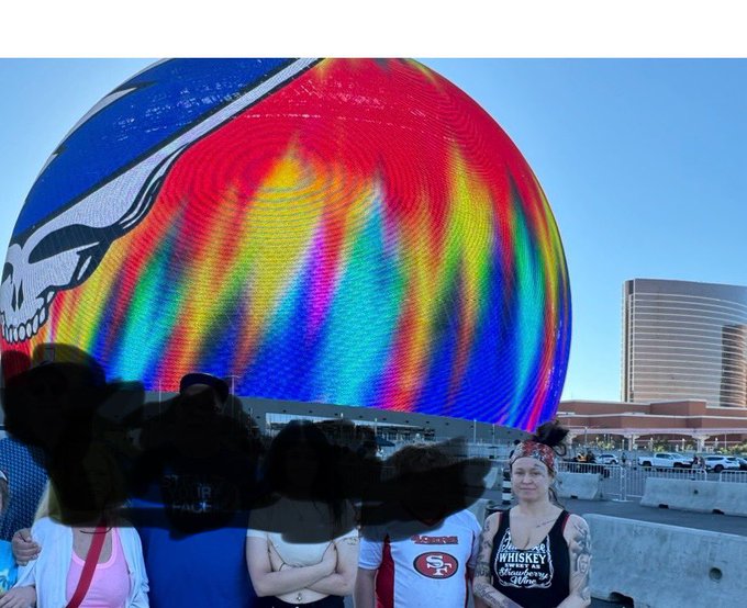 Not 100% healthy but slowly getting better. Brandy Talore At The Dead and Company Vegas 2024. https://t