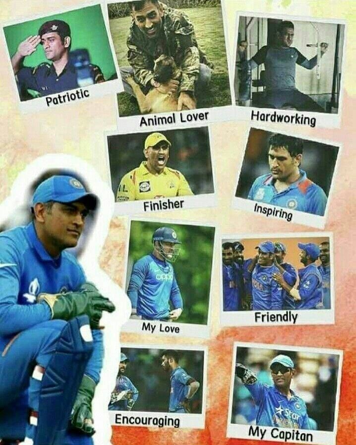 Mr_07JOF's tweet photo. "Happy Birthday to the cricket legend who inspired a generation with his leadership, skill and dedication. May your special day be filled with love, laughter and all your favorite things and may the times to come be even happier!"
@msdhoni ❤️ https://t.co/MPUL6k7Xoj