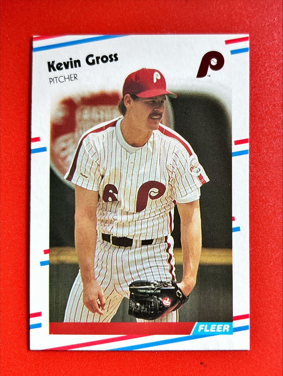Day 128:

1988 Fleer #303 

Kevin Gross

#phillies #baseballcards
