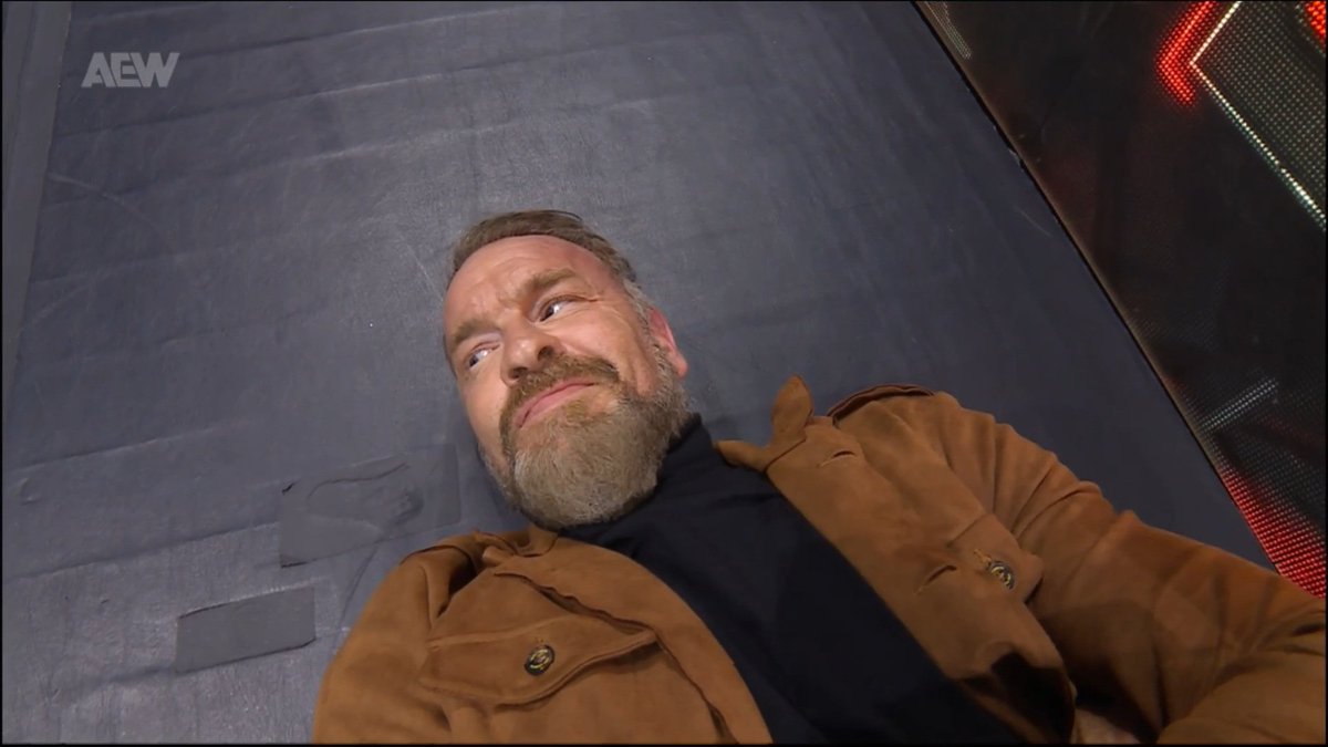 TopSuperKicker's tweet photo. Christian Cage lying on the floor >>>>> MITB Main Event https://t.co/f64gW2k0Vd