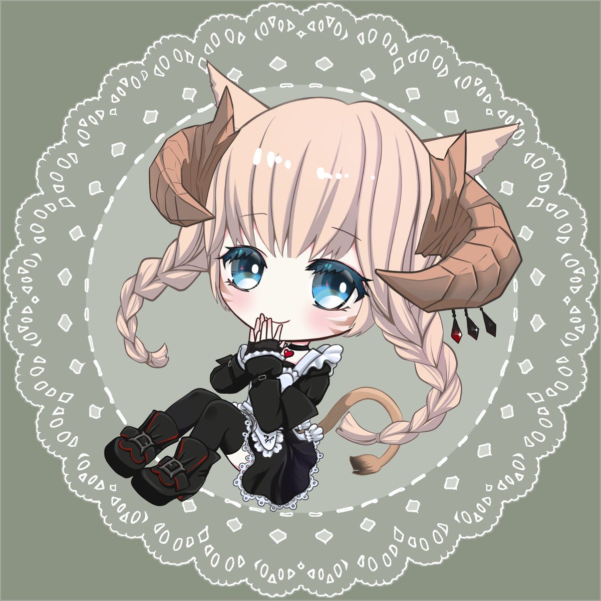 mamin_reon's tweet photo. 🌸　#FF14 🌸
リオンさんのご紹介でアイコンを描かせていただきました。かわいいキャラクターと衣装で楽しく描かせていただきました٩(ˊᗜˋ*)وありがとうございました✨
#アイコン依頼 https://t.co/JT2IjSY2Og
