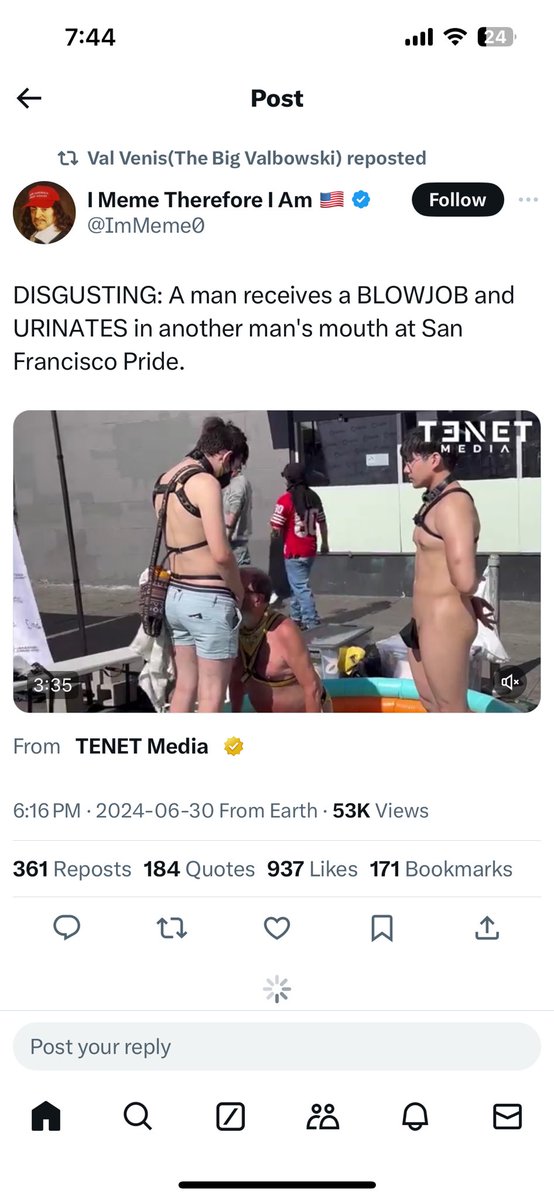 DavidTwardy's tweet photo. @TheCanadian851 @parodycab @munakadri @CTVNews @PierrePoilievre Clearly he isn’t obligated it’s just note worthy that he’s not going to be there as he has been in previous years. Meanwhile the left is claiming if you don’t show support for this you’re a bad person https://t.co/RpEDyDzbzD