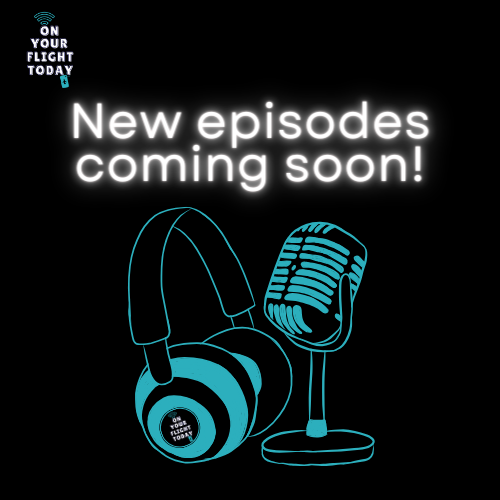 We've missed you! After a pause due to a safety issue &amp; attending the ✈ Aircraft Interiors Expo in Germany, we're thrilled to announce new episodes will be coming very soon!

Catch previous episodes wherever you listen to podcasts or onyourflighttoday.com
#airlines #podcast