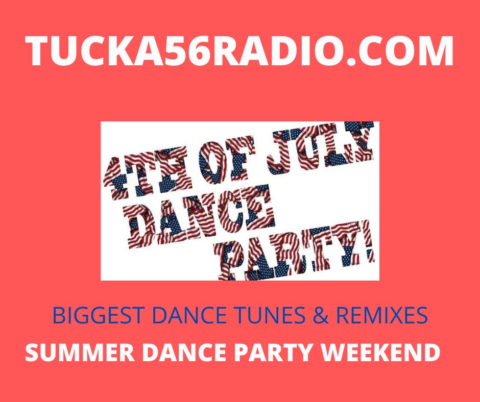 RadioTucka56's tweet photo. DJ Tucka56 #NowOnAir 5-9am ET USA
#DancePartyWeekend #Happy4thofJulyof2024
#TUCKA56RADIO #HitMusicStation
#NowStreaming #FunInTheSun
https://t.co/ILLKh6afht One Stop Radio
https://t.co/NtyzOkOTNP https://t.co/0alGbsWcMB
https://t.co/ljfeKdrYbK
#HitMusic #DanceMusic #BTS https://t.co/bc13BVrLYr
