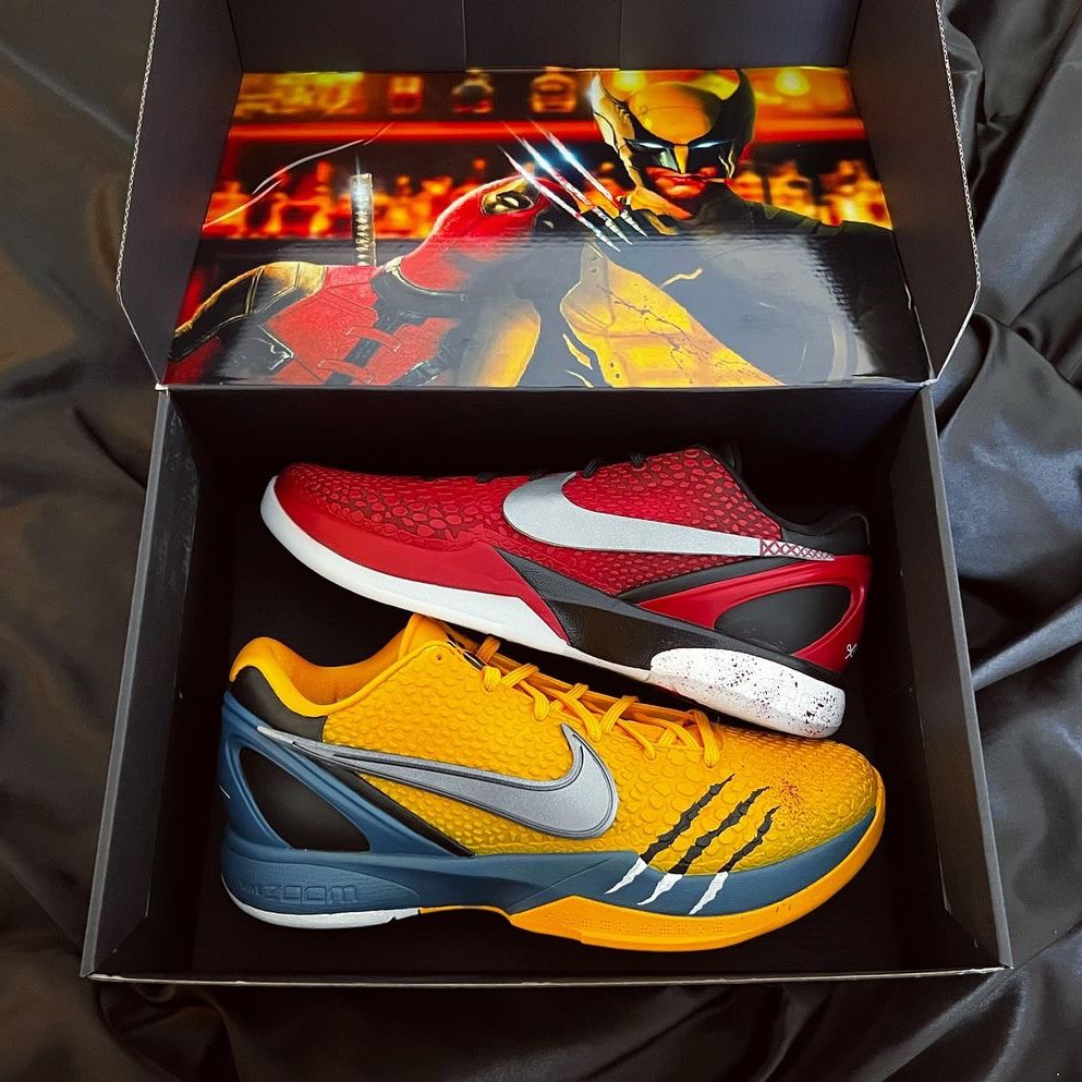 Marvel x Nike Kobe 6 Protro “Deadpool &amp; Wolverine” ⚔️🐺💥

📸 IG: mambaconcepts