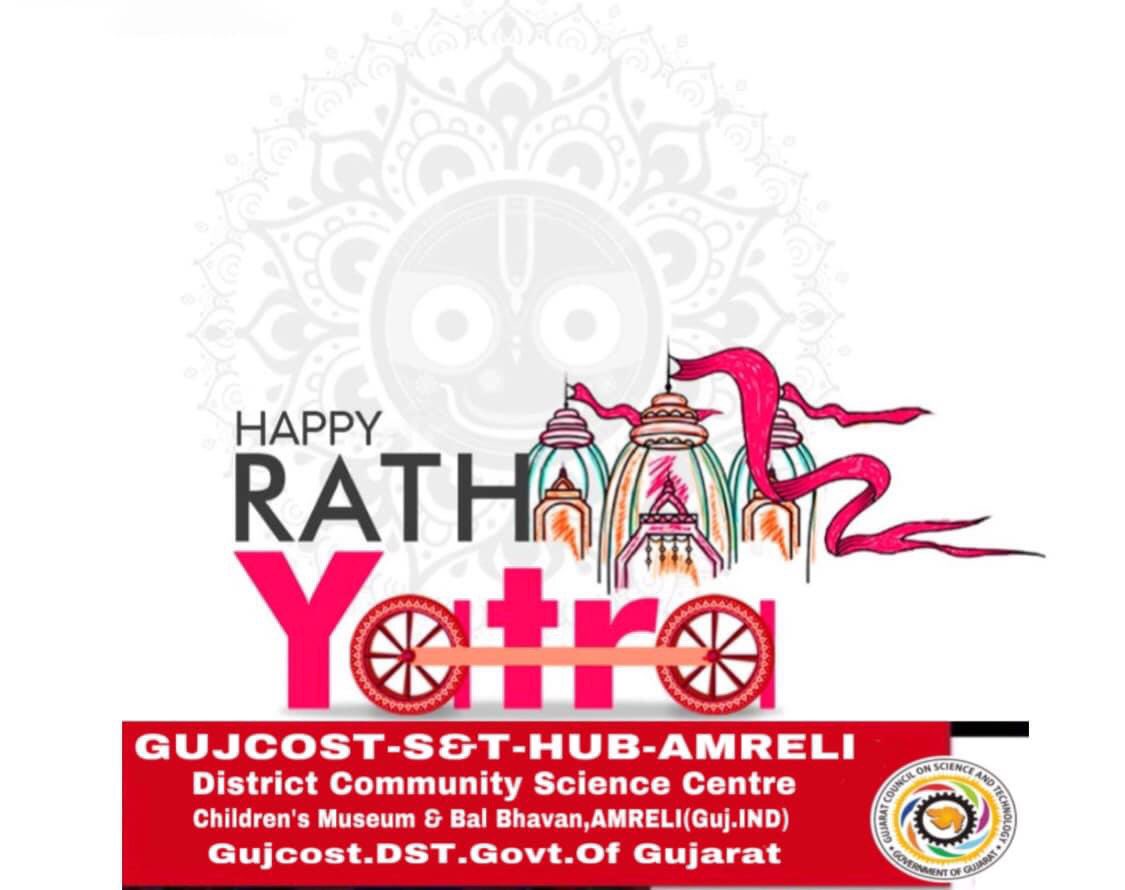 DirectorNilesh's tweet photo. ⭕❗⭕
Let's celebrate auspicious festival #RathYatra #AshadhiBij together today!
Let's be committed to the well-being of the #Nation with a positive attitude through the temperament of #Science_And_Technology. https://t.co/3z4JIaEQrR