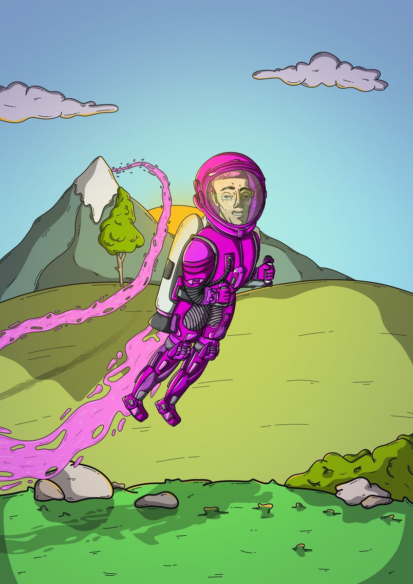 GenuineDegen's tweet image. gm degens. 

Say it back if you're ready for the weekend. 🎉