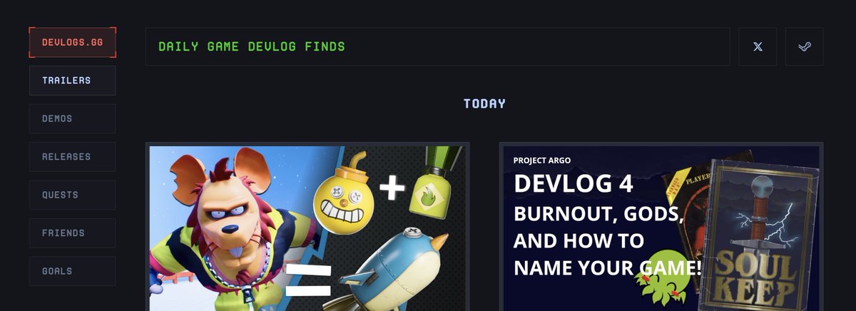 devlogs_gg's tweet image. 👀 Coming soon. Like, really soon.