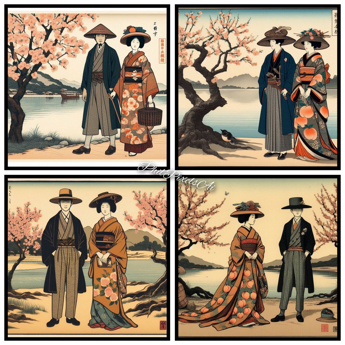 PhilPixels81672's tweet photo. Japanese couple 💕
#Aiartcommunity #japanese #AIart #westernization https://t.co/jm7FGtSLai
