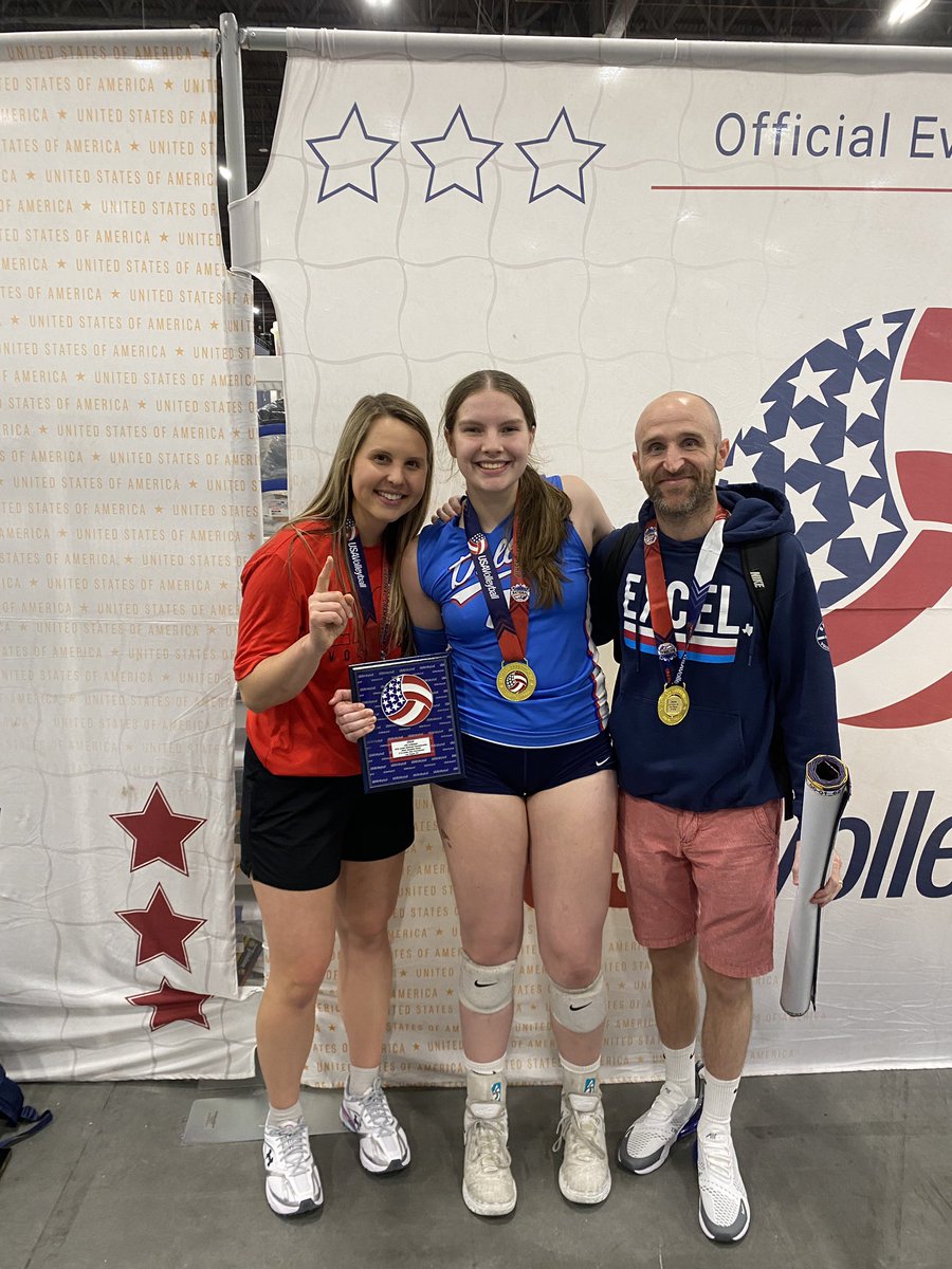 Julia Hicks (@jhicks2025) on Twitter photo Excel 17 White - 17 USA Champions!!
Thank you USAV for honoring me with the All Tournament MVP! #vivalasvegas
<a href="/usavolleyball/">USA Volleyball</a> <a href="/Excelrocks/">Excel VBC</a> <a href="/Gosset41/">Brian Gosset</a> <a href="/GMsportsmedia1/">GM Sports Media</a> <a href="/PDTexas/">Prep Dig Texas</a> <a href="/PrepDig/">Prep Dig 🏐</a> <a href="/CoachMikeDZ/">Michael DeLeon</a> <a href="/TopPreps/">College Coach / College Scout / College Recruiter</a> <a href="/PrepVolleyball/">PrepVolleyball.com</a> <a href="/MaxPrepsTX/">Texas MaxPreps</a> Excel 17 White - 17 USA Champions!!
Thank you USAV for honoring me with the All Tournament MVP! #vivalasvegas
<a href="/usavolleyball/">USA Volleyball</a> <a href="/Excelrocks/">Excel VBC</a> <a href="/Gosset41/">Brian Gosset</a> <a href="/GMsportsmedia1/">GM Sports Media</a> <a href="/PDTexas/">Prep Dig Texas</a> <a href="/PrepDig/">Prep Dig 🏐</a> <a href="/CoachMikeDZ/">Michael DeLeon</a> <a href="/TopPreps/">College Coach / College Scout / College Recruiter</a> <a href="/PrepVolleyball/">PrepVolleyball.com</a> <a href="/MaxPrepsTX/">Texas MaxPreps</a>