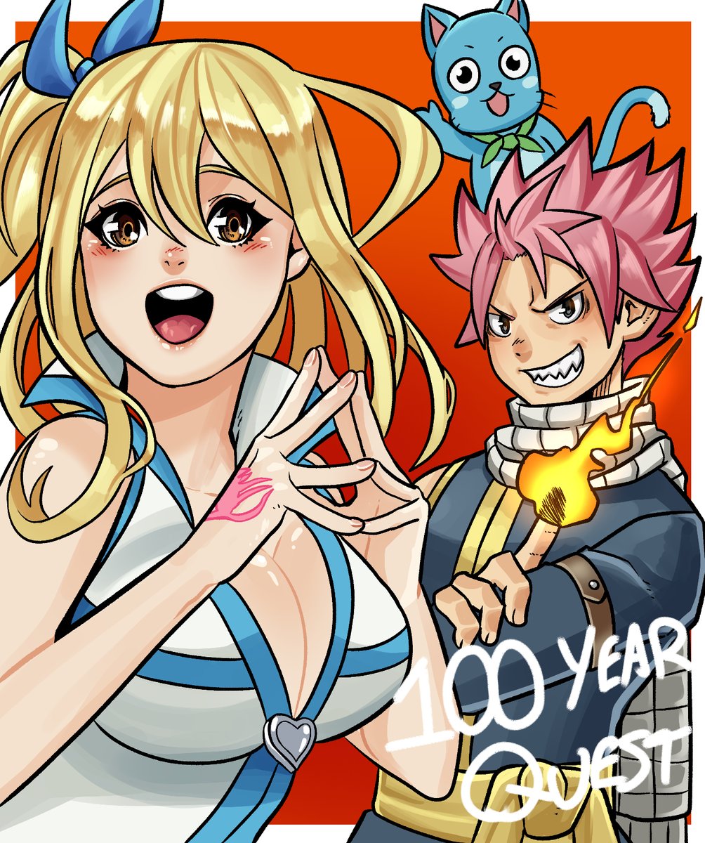 ClownofG's tweet photo. In celebration of Fairy Tail: 100 Year Quest

#フェアリーテイル #FT100YQ #FairyTail100YearsQuest #FAIRYTAIL https://t.co/FI4xPIl0ug