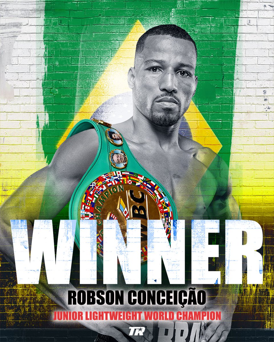 HISTÓRICO: 🇧🇷 Robson Conceição, campeão olímpico, acaba de se tornar campeão mundial de boxe! #BoxeNoCombate