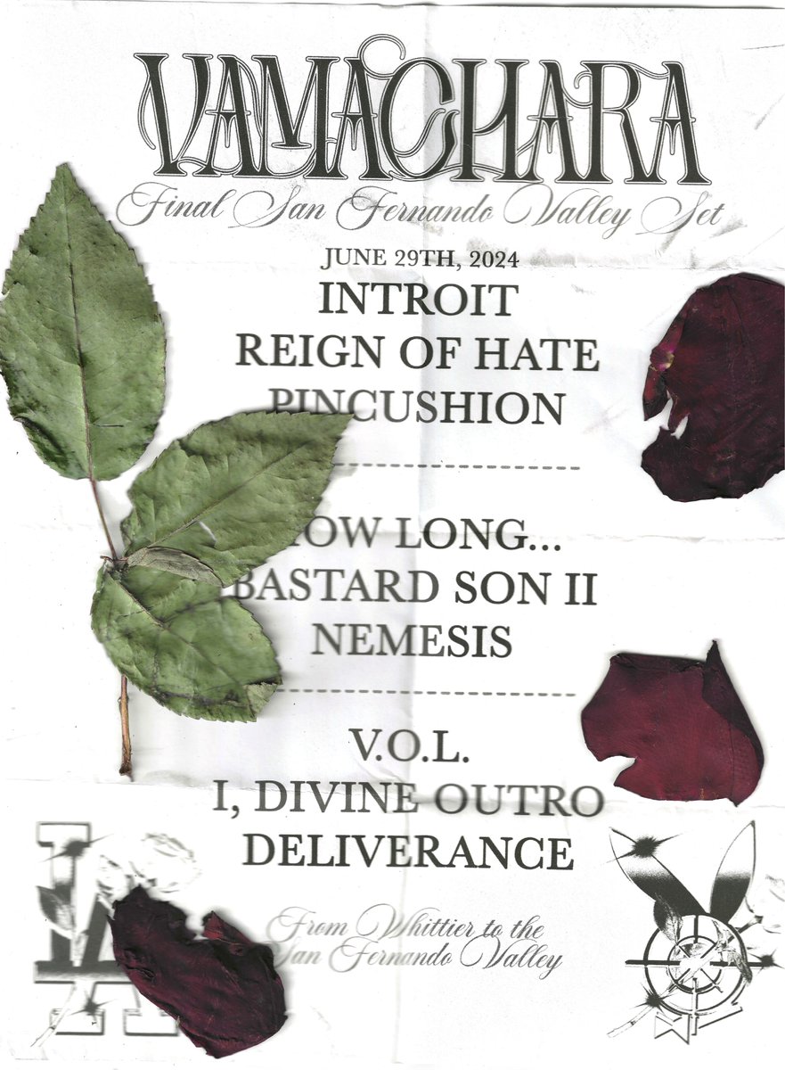 Set list from the final <a href="/VamacharaHC/">Vamachara</a> SFV set.
Watch the full set here: youtu.be/Fii2Y_ybHaM