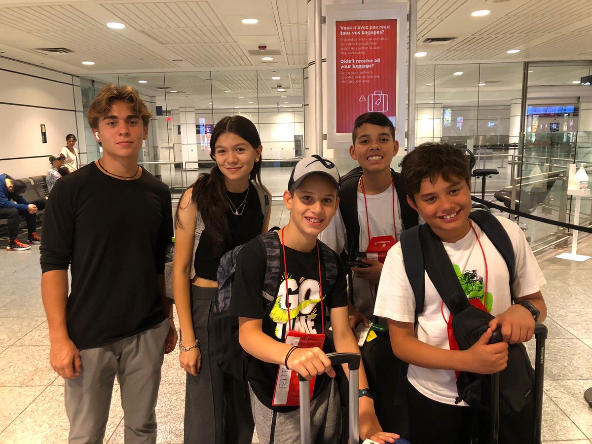 DestinationCA's tweet photo. This morning the groups from Bolivia &amp; Mexico landed in Ottawa followed by students from Denmark, Austria, Germany, Italy, Vietnam, Spain and Lithuania have arrived!🌎The group from Korea will join us later tonight, we are looking forward to having them join the fun! #summercamp https://t.co/uyBUcZewE6