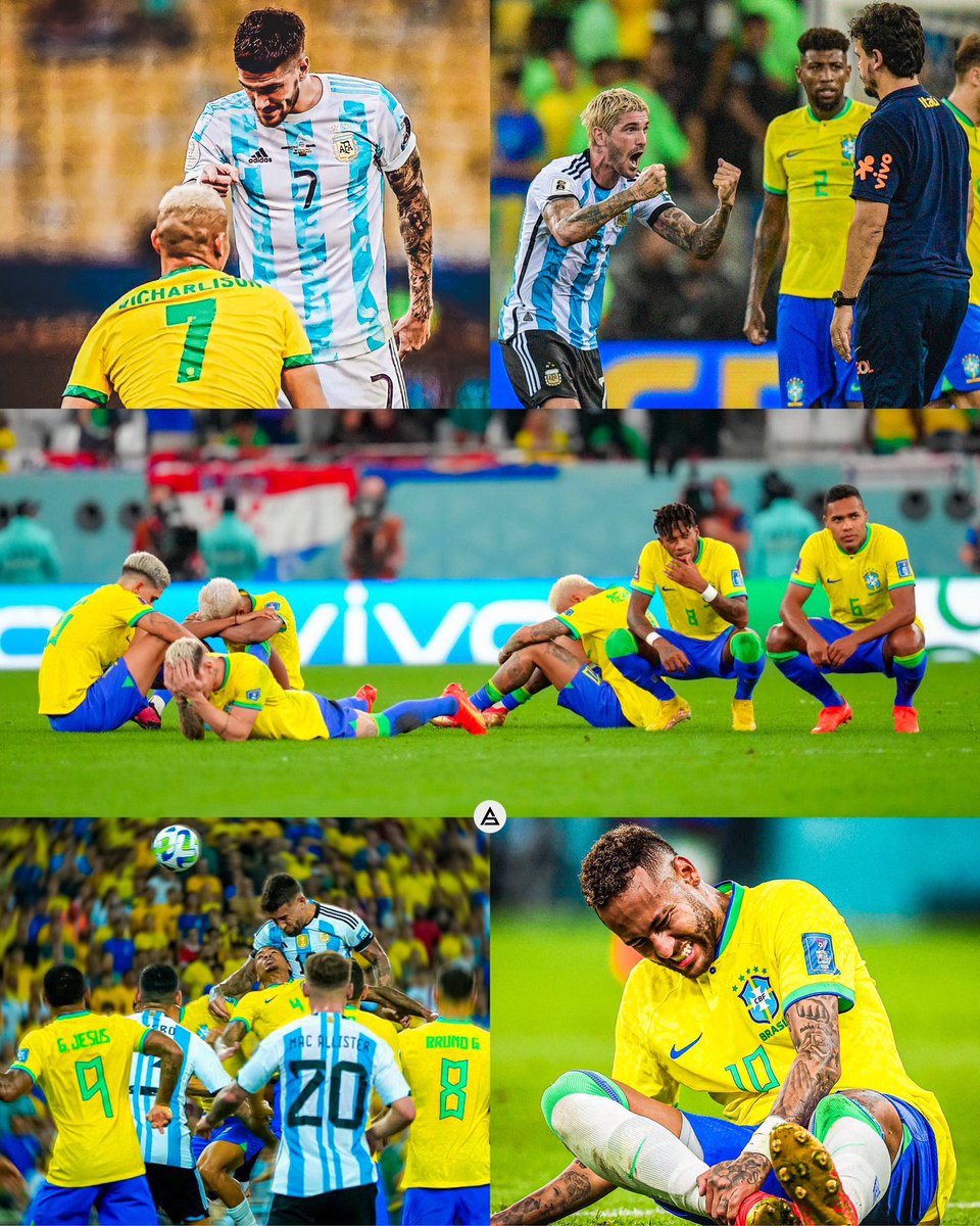 😳🇧🇷 BRASIL desde la Copa América 2019:

❌ Derrota en amistoso con Argentina.

❌ Derrota en la FINAL de la Copa América 2021 en el Maracaná con ARGENTINA.

❌ Eliminados en 4TOS DE FINAL de Qatar 2022 por penales ante CROACIA.

❌ RENUNCIA de TITE luego de 6 años.

❌