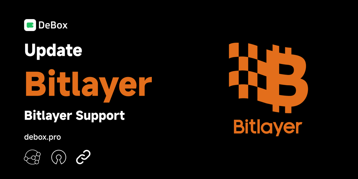 DeBox_Social's tweet photo. Build on #Bitcoin , build on @BitlayerLabs

We are pleased to introduce token-gate and all other preiume communitiy tools to bring social summer into @BitlayerLabs

Explore more on ➡️https://t.co/rqeKmJsdOt https://t.co/YgDu6ciRdU