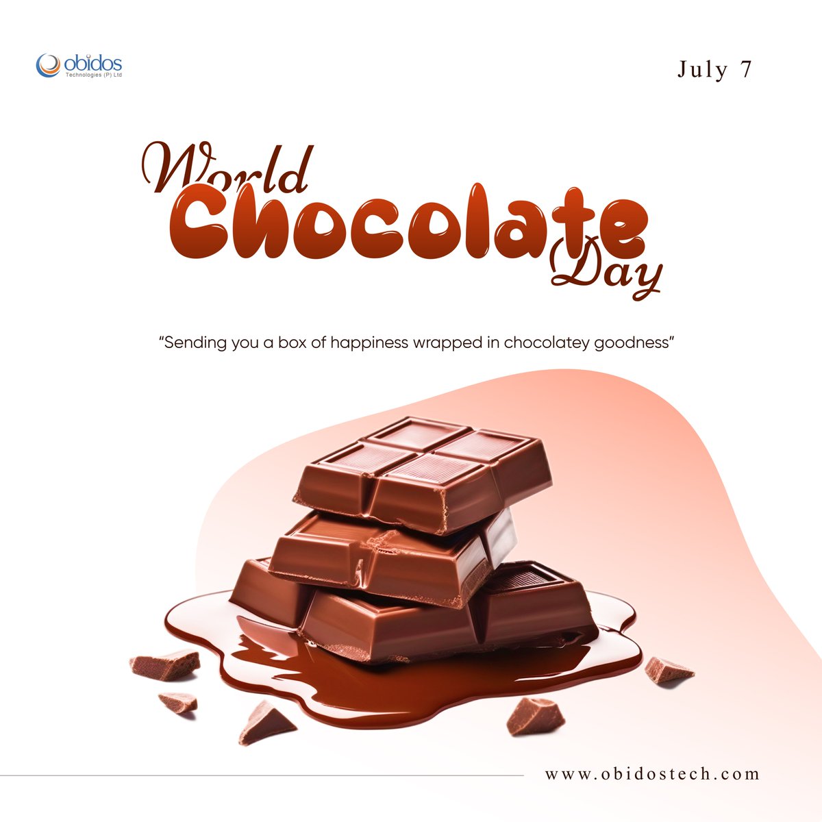 obidostech's tweet photo. World Chocolate Day🍫

#chocolate #chocolateday🍫 #chocolates #obidostech https://t.co/bzLQDzce13