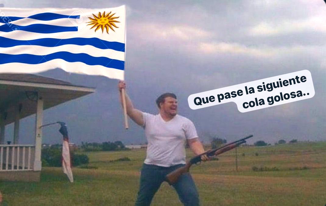 Hoy todo 🇺🇾 así⬇️