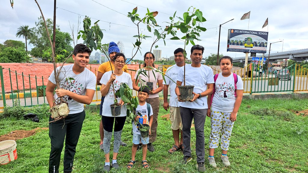 During the monsoon, <a href="/_WeRiseTogether/">WeRiseTogether</a> planted trees to nurture a greener future.
Let's keep our environment thriving! 🌱🌧️#MonsoonPlanting #ClimateAction

<a href="/narendramodi/">Narendra Modi</a> <a href="/PMOIndia/">PMO India</a> <a href="/aliaa08/">Alia Bhatt</a> <a href="/deespeak/">Dia Mirza</a> <a href="/TandonRaveena/">Raveena Tandon</a> <a href="/bindasbhidu/">Jackie Shroff</a> <a href="/moefcc/">MoEF&CC</a> <a href="/UNEP/">UN Environment Programme</a> <a href="/ErikSolheim/">Erik Solheim</a> <a href="/AbhilashaTochi/">Abhilasha Singh #T4Ambassador #TeachSDGs #UNGSPAdv</a> <a href="/pkdhillon08/">ParamjeetKaurDhillon</a>